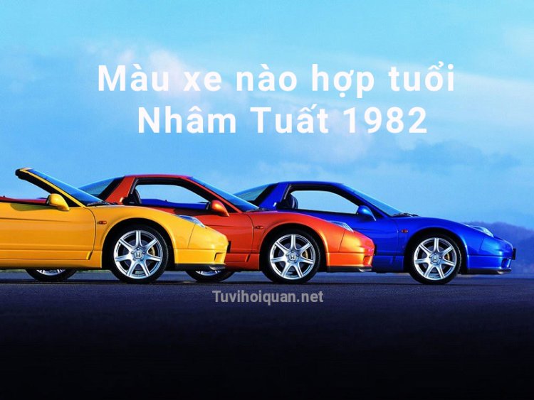 Mua xe mầu gì hợp mệnh Nhâm Tuất 1982