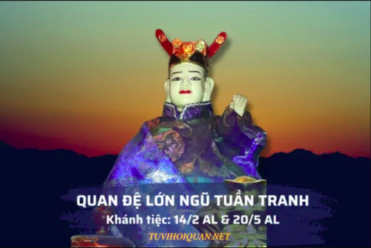 Tượng thờ Quan Đệ Ngũ Tuần Tranh