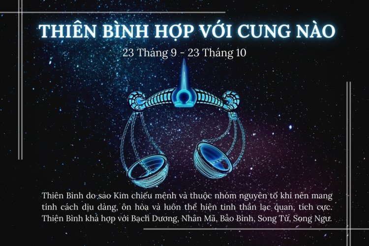 Cung Thiên Bình Hợp với Cung Nào