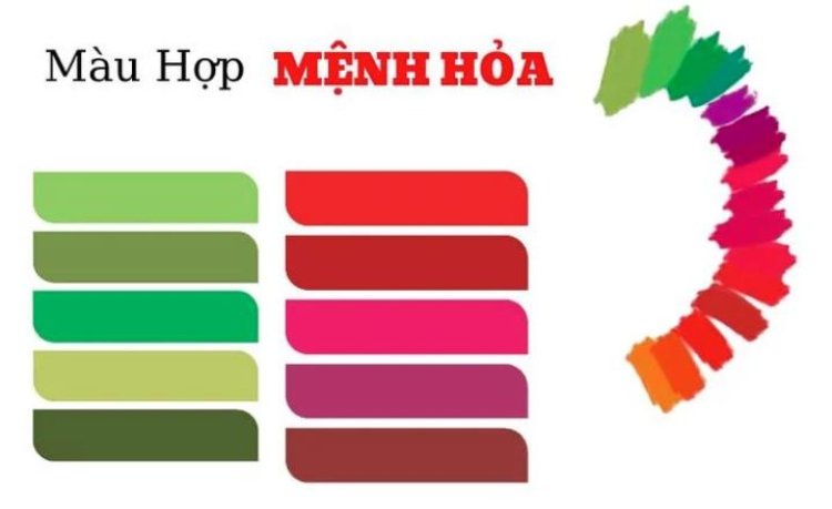 mệnh hỏa hợp màu gì